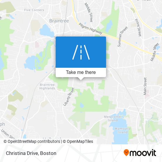 Christina Drive map