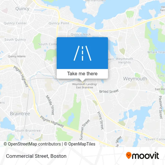 Commercial Street map