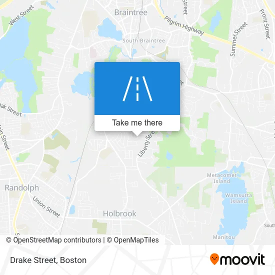 Drake Street map