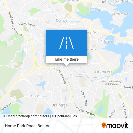 Mapa de Home Park Road