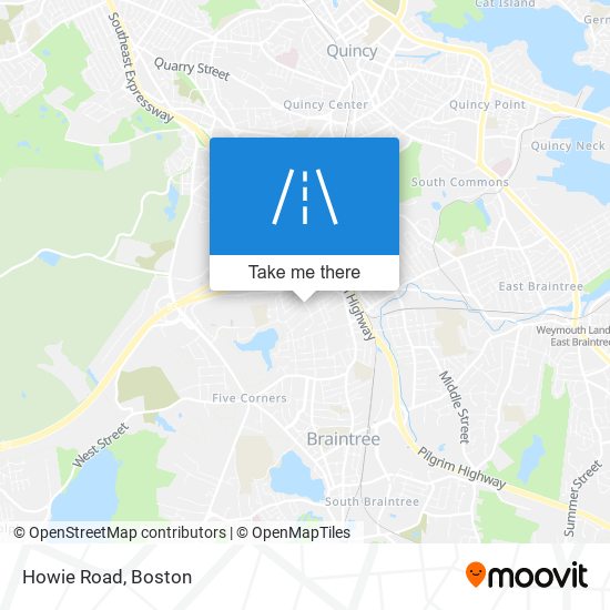 Mapa de Howie Road