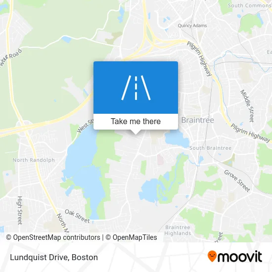 Lundquist Drive map