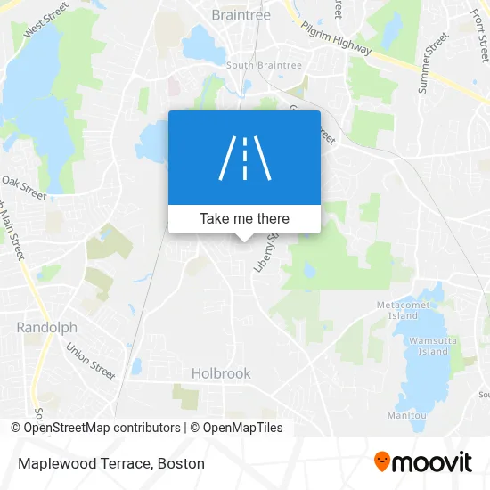 Maplewood Terrace map