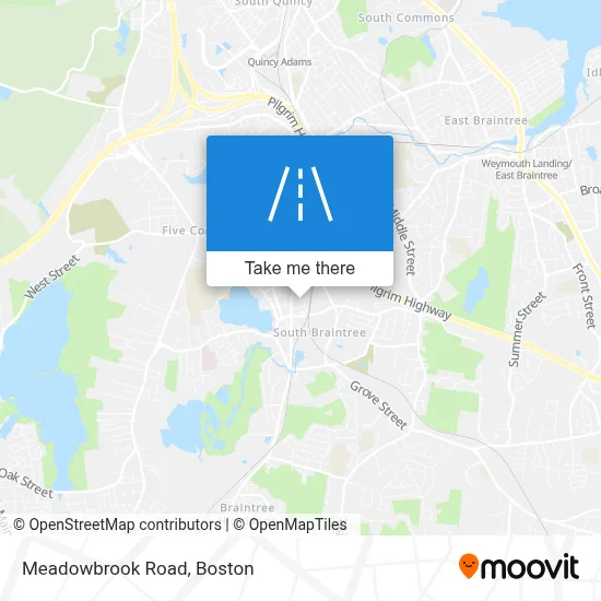 Meadowbrook Road map