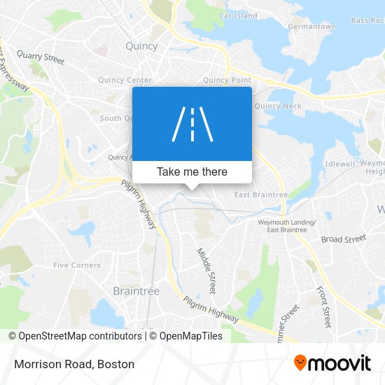 Mapa de Morrison Road