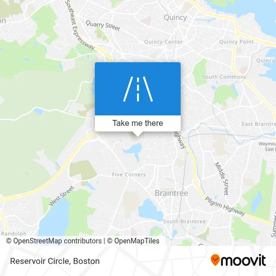 Reservoir Circle map