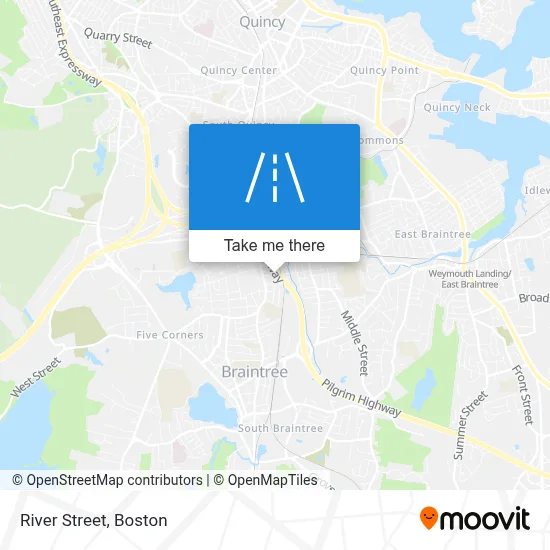 River Street map