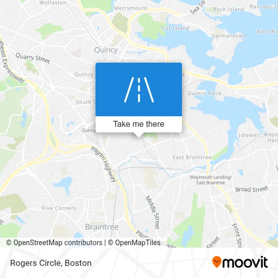 Rogers Circle map