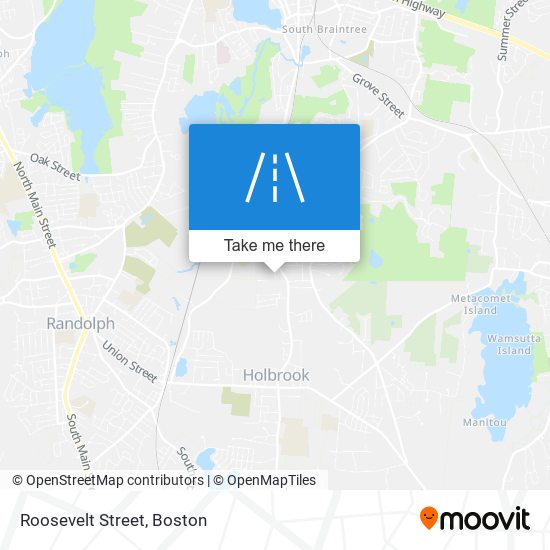 Mapa de Roosevelt Street