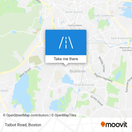 Talbot Road map
