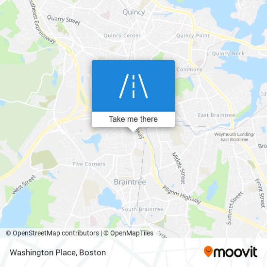 Washington Place map