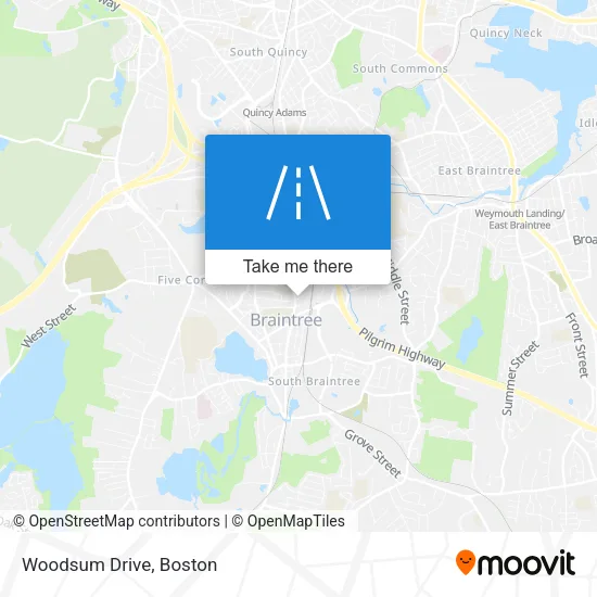 Woodsum Drive map