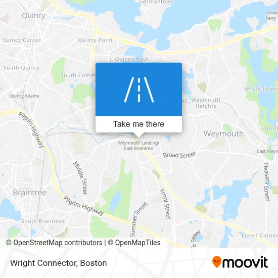 Wright Connector map