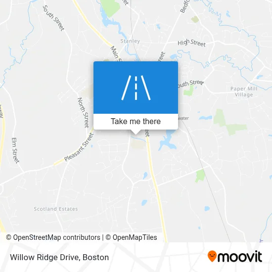 Willow Ridge Drive map