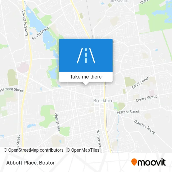 Abbott Place map