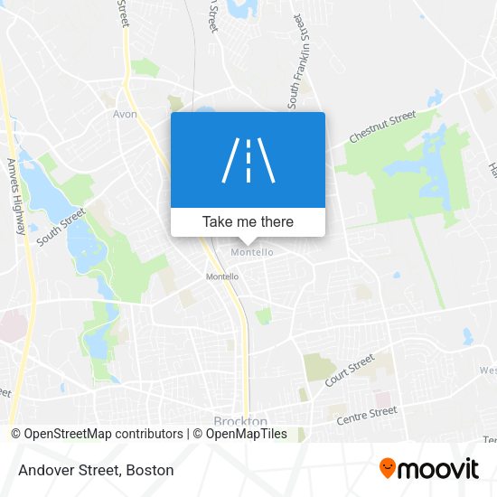 Mapa de Andover Street