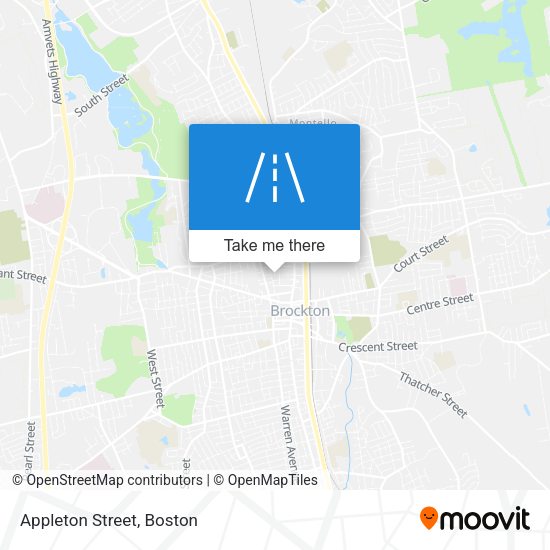 Mapa de Appleton Street