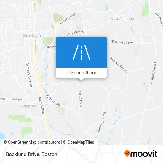 Backlund Drive map