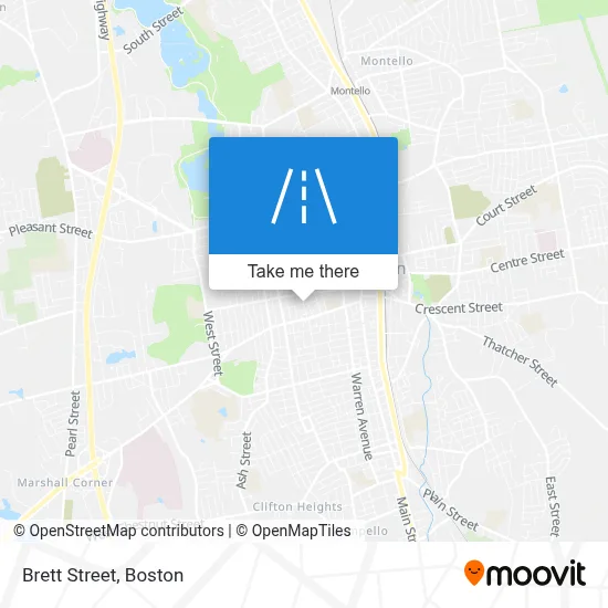 Brett Street map