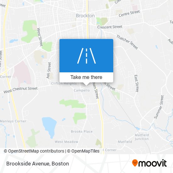 Mapa de Brookside Avenue