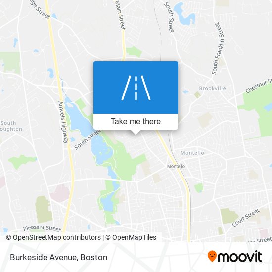 Mapa de Burkeside Avenue
