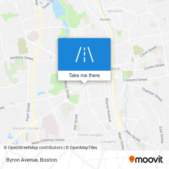 Byron Avenue map