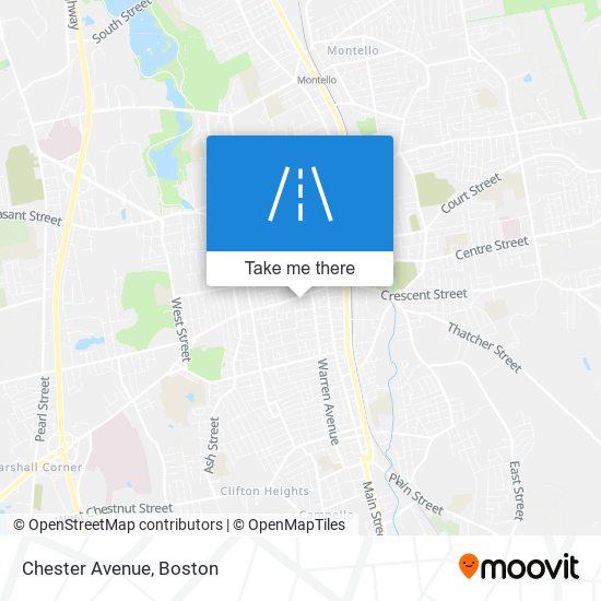 Mapa de Chester Avenue