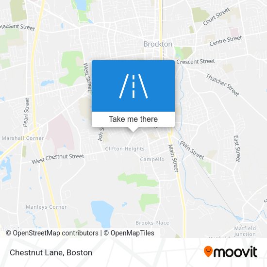 Mapa de Chestnut Lane
