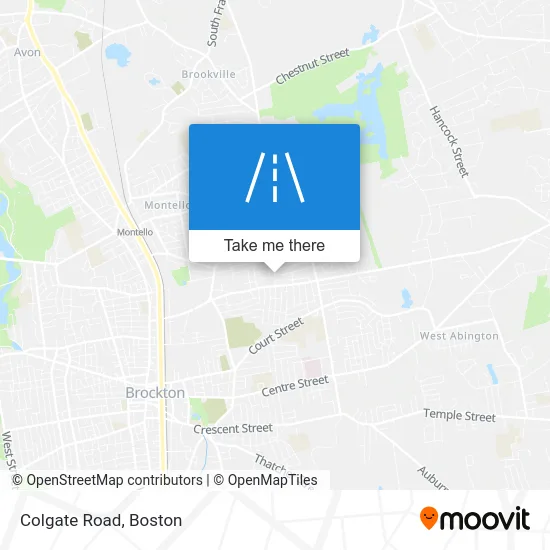 Colgate Road map