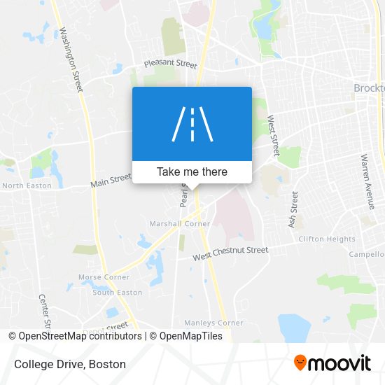 College Drive map