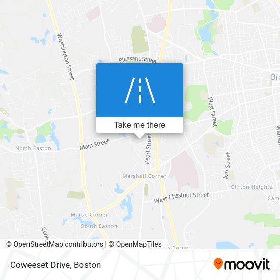 Coweeset Drive map