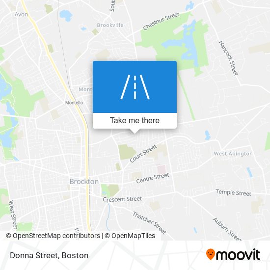 Donna Street map
