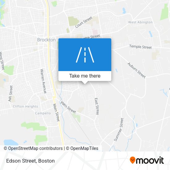 Edson Street map