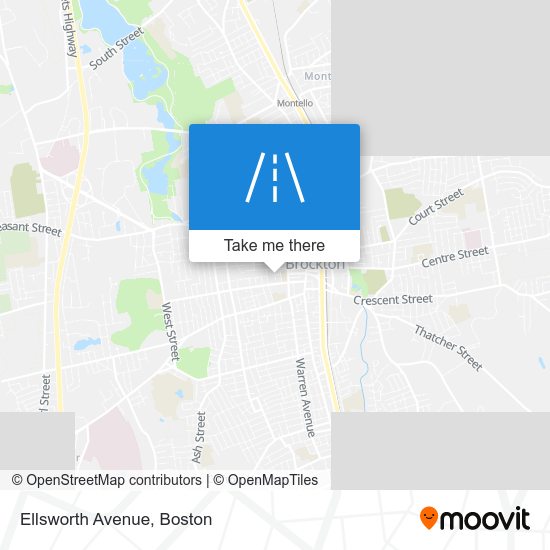 Mapa de Ellsworth Avenue