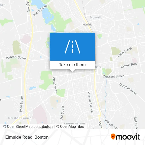 Elmside Road map