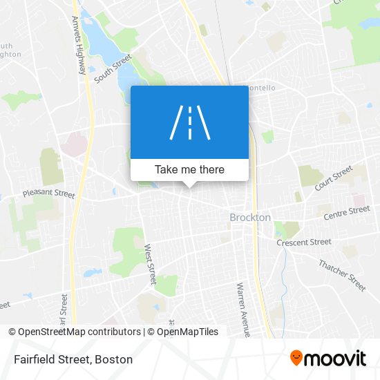 Fairfield Street map