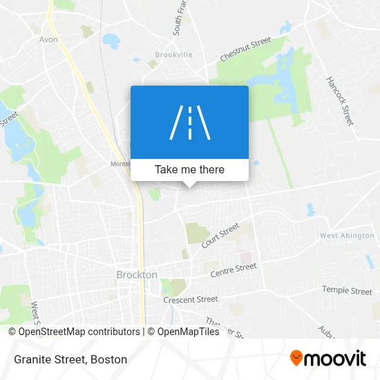 Granite Street map