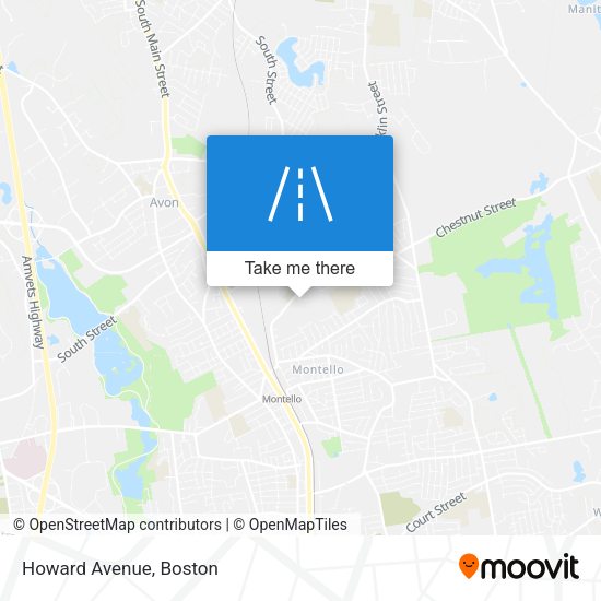 Mapa de Howard Avenue