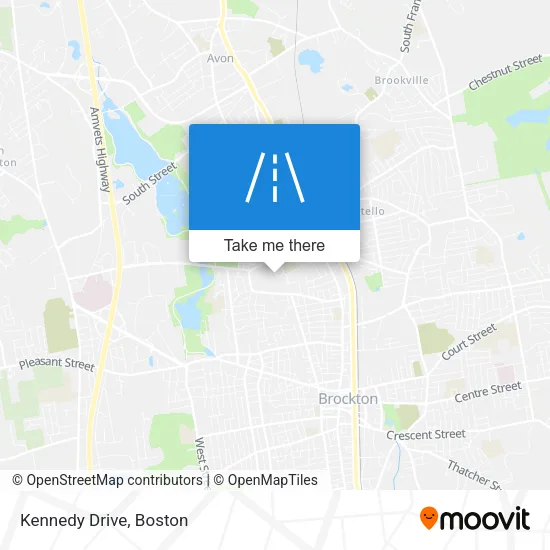Kennedy Drive map