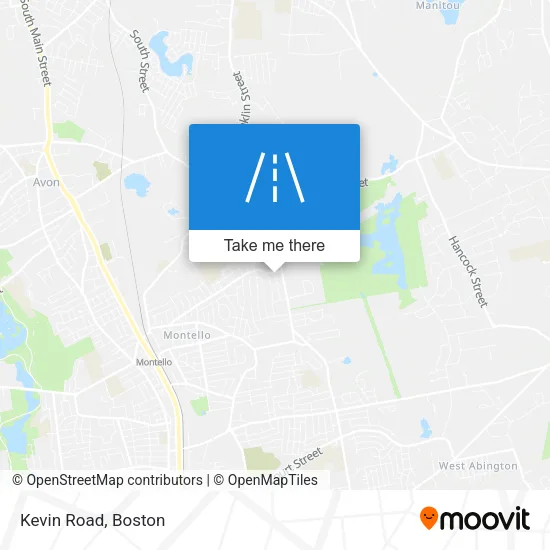Kevin Road map