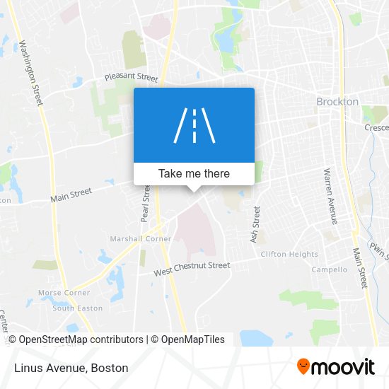 Linus Avenue map