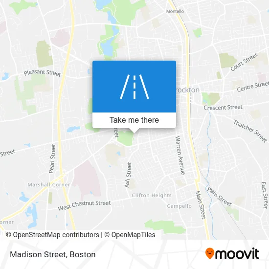 Madison Street map