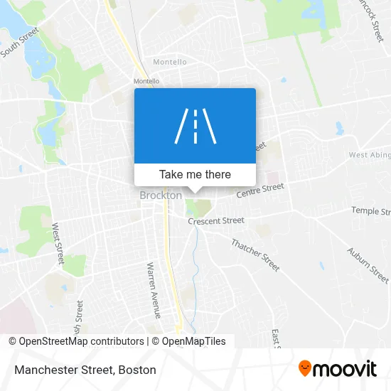 Manchester Street map