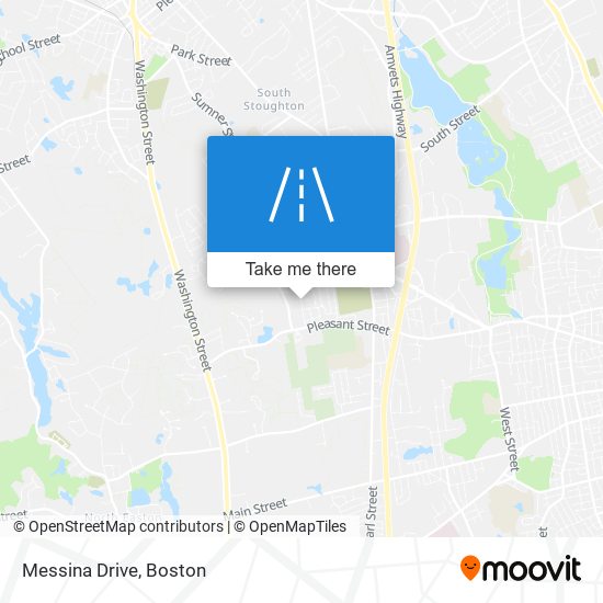 Messina Drive map