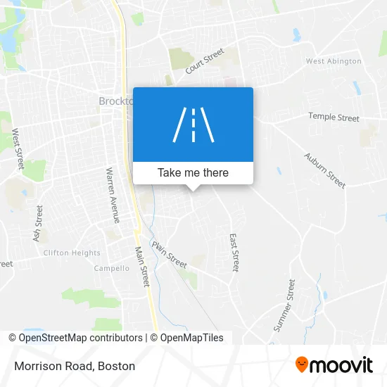 Morrison Road map