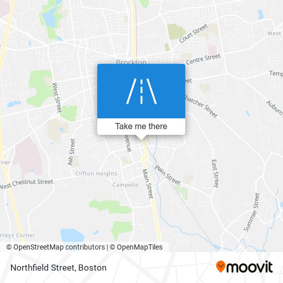 Northfield Street map