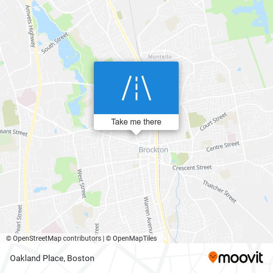 Mapa de Oakland Place