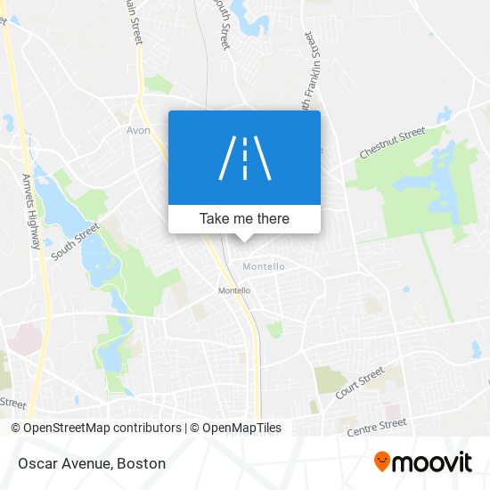 Mapa de Oscar Avenue