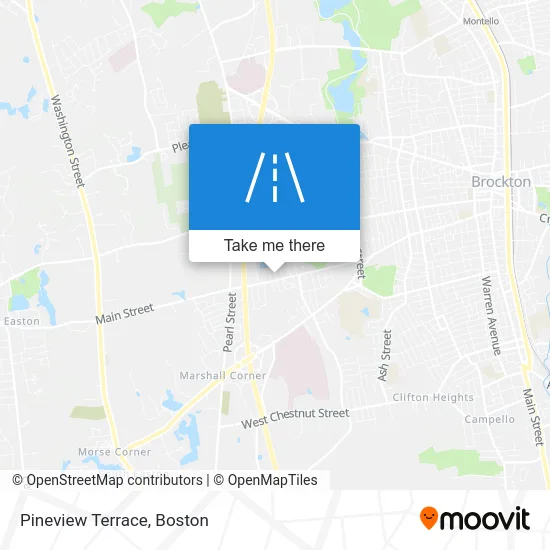 Pineview Terrace map