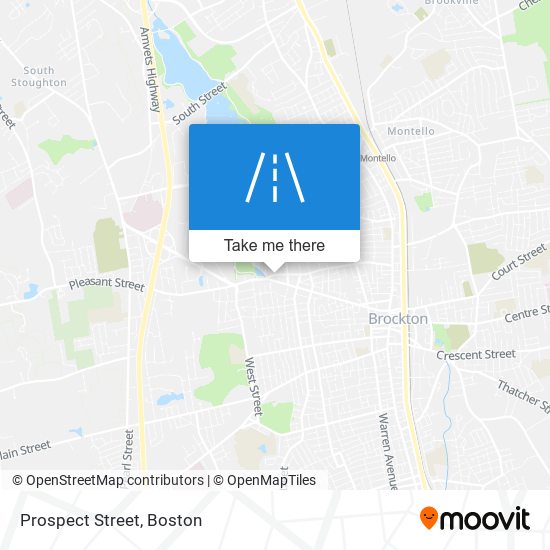 Prospect Street map